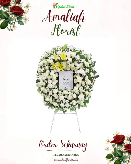 Krans Bunga Duka Sengah Temila