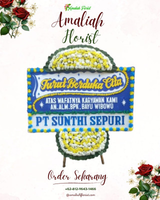 Papan Bunga Duka di Sengah Temila